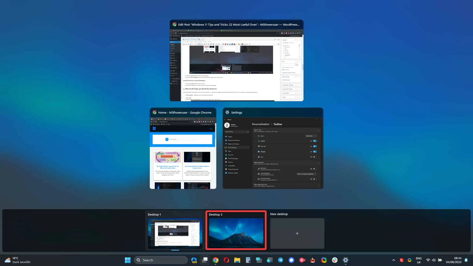 How to switch desktops windows 11: A Comprehensive Guide插图